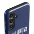 Villanova University Wildcats Black Galaxy S24 Impact Case